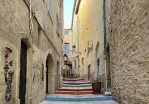 rue colorée du bras de fer Montpellier